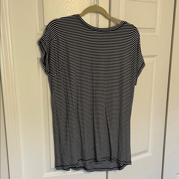 Piko 1988 Monochrome Striped Short Sleeve Tee - Picture 1 of 3